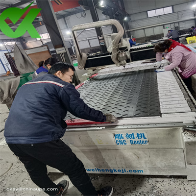 HDPE plastic road mat 6000×2000 for foundation works